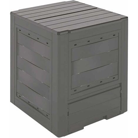 Compostador Organic Gardiun 260 L. 60x60x73 cm Plástico Reciclado - KIG12961