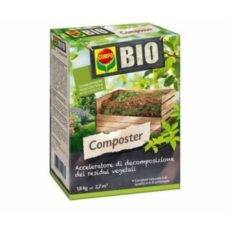 Composter Accelleratore Decomposizione dei residui vegetali da 1,8 kg per 2,7 mc