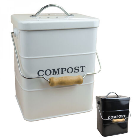 Composteur Enterré Combiosoil 11L En Plastique Noir