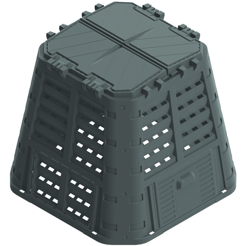 Composteur de jardin brixo kompobox LT480