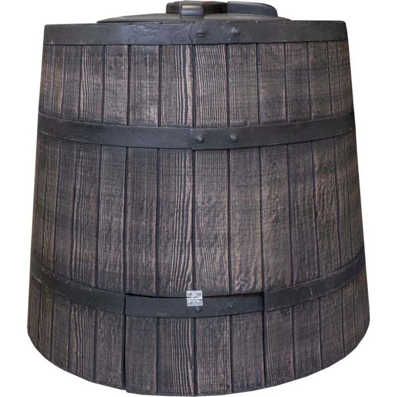 Composteur en polyéthylène imitation bois Woody