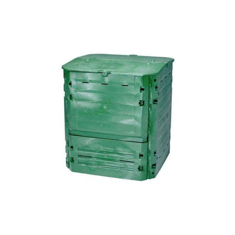 Kit composteur thermo-king vert + grille de fond - 900L - Graf
