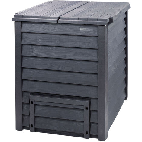 Composteur "Thermo-Wood" - 600 L avec grille de fond Garantia