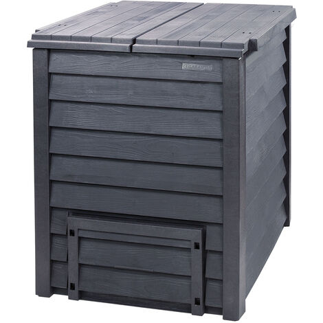 Composteur Thermo-Wood, 600 litres, grille de fond incluse Garantia