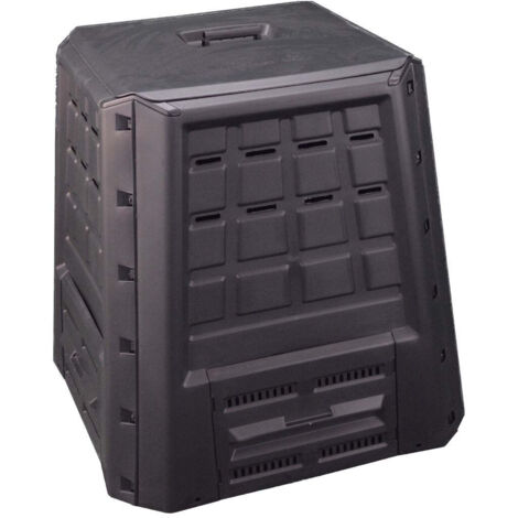 Compostiera 380 Lt 80x80x82h Apribile 4 Lati Composter Compostaggio da Giardino