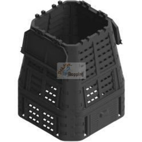 Compostiera da 740 litri  Nera
