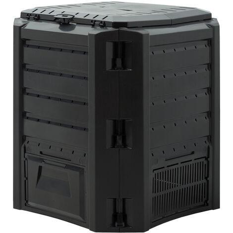 Compostiera da giardino Composter da giardino 380L - 800L - 1200L - 1200L - 1600L Compostiera termica Quick Composter Bio 380 Liter (de)