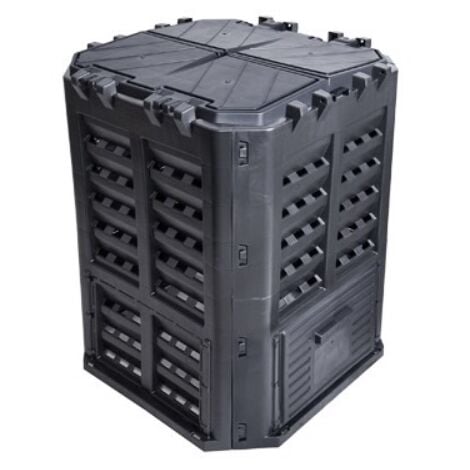 BRIXO Compostiera Kompobox Lt. 360 da giardino