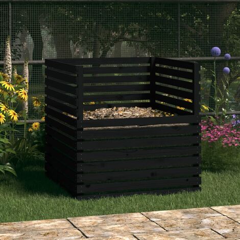 Unico Design Compostiera da Giardino Ø50x100 cm in Acciaio Zincato 50x100  cm Magnifico it - Argento12996