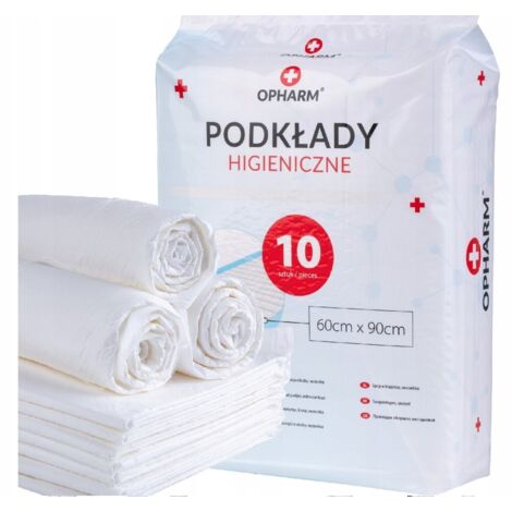 Compresas absorbentes Opharm 60 x 90 cm 10 unidades