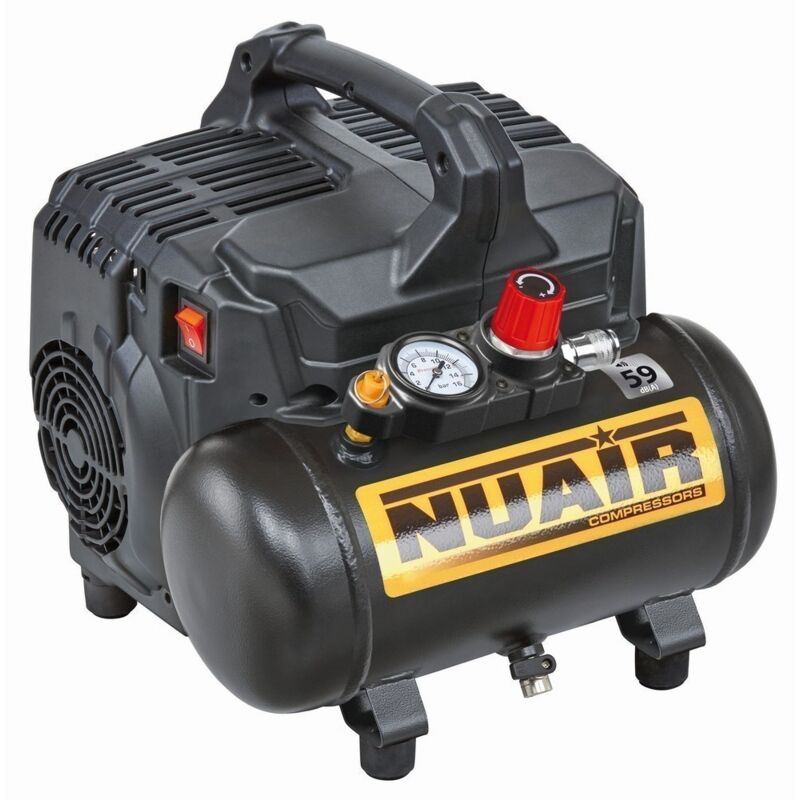 

Nuair - COMPRESOR 1HP. 6L. 8 BARES SILTEK+ B2BE104NUA