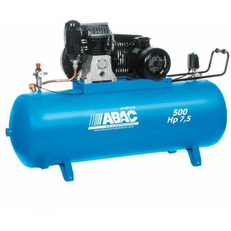 Compresor ABAC B6000/500  7,5HP 400V  Alta Capacidad para Talleres  Potente, Duradero y Eficiente para Aplicaciones Industriales de Aire Comprimido