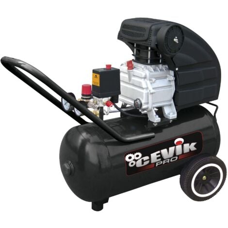 -CAHERSA- COMPRESOR AIRE COMPRIMIDO 50L 2.5 HP 230V CEVIK PRO CA-PRO50