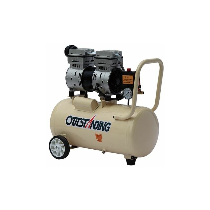

Compresor aire silencioso (66db) sin aceite 30 litros modelo OTS750-30