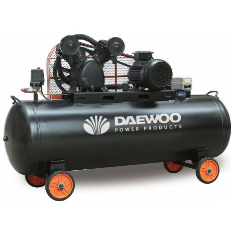 COMPRESOR DAEWOO DAAC300C 300 Litros - Calderín 3 HP - Motor
