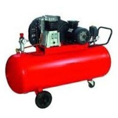 Compresor de 240 litros, 4 HP, 2 cilindros