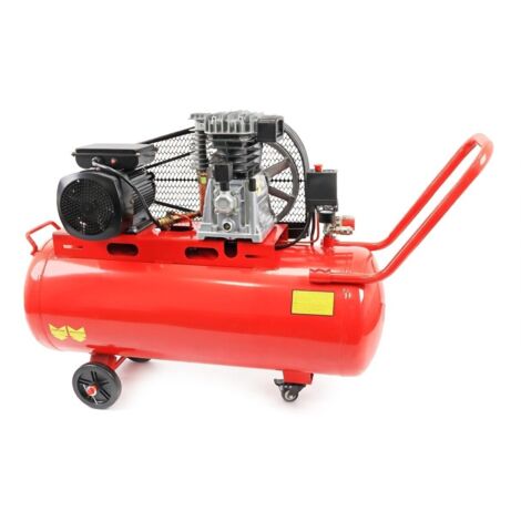 Compresor de aire profesional, 100 litros 3 cv 10 bares