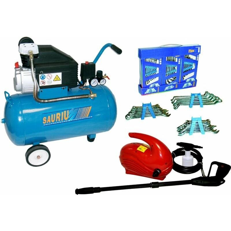 

Compresor de aire silencioso 24L 0,75HP Mader Power Tools