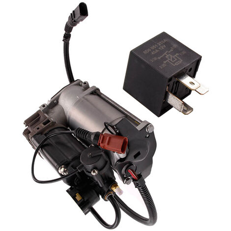 Compresor de Aire Suspensión Neumática+Relé 4E0616007E Para Audi A8 D3 4E 02-10