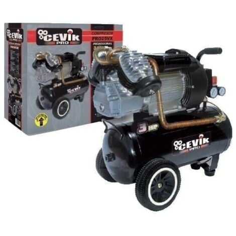 COMPRESOR PRO25VX 24LT 3HP CEVIK