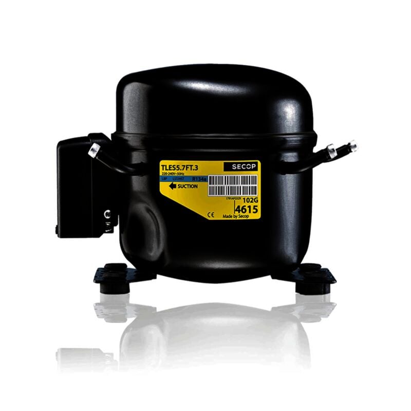 

Compresor Secop SC21G 195B0048/0636 5/8 R134A 220v Baja Media Alta Temperatura 20,95cm3
