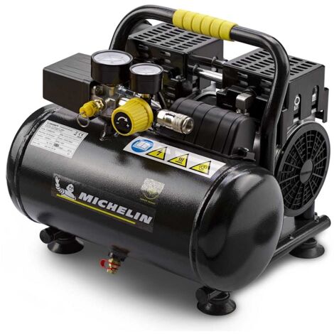 COMPRESOR SILENCIOSO 6L 1HP MICHELIN