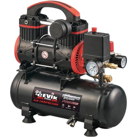 WAGNER Cevik Compresor silencioso PRO6XS 1,0HP 6LT