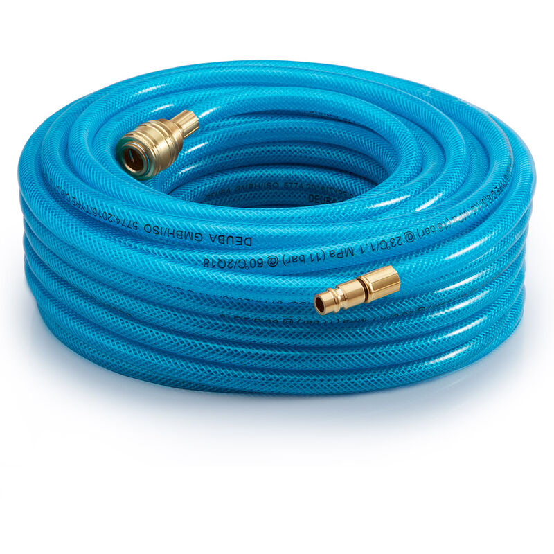 Compressed Air Hose 10m 15m 30m pvc Pneumatic Pipe Coupling Compressor Rubber 15 Meter (de)