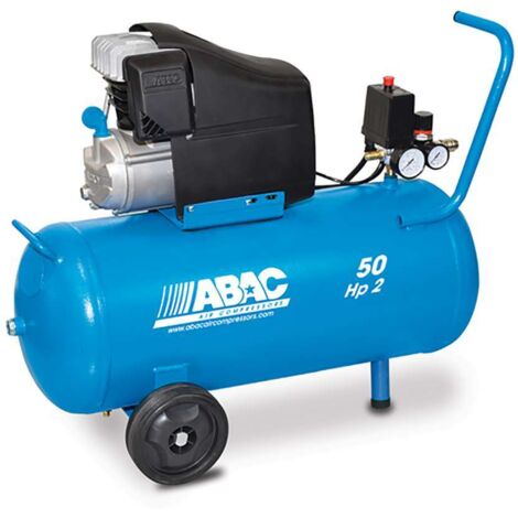 ABAC COMPRESSEUR 2HP AVEC HUILE 10 BAR - 50 L