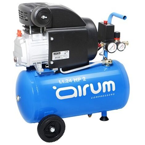 COMPRESSEUR 2HP AVEC HUILE 8BAR - 24 L