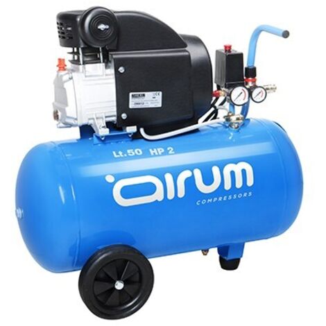 COMPRESSEUR 2HP AVEC HUILE 8BAR - 50 L