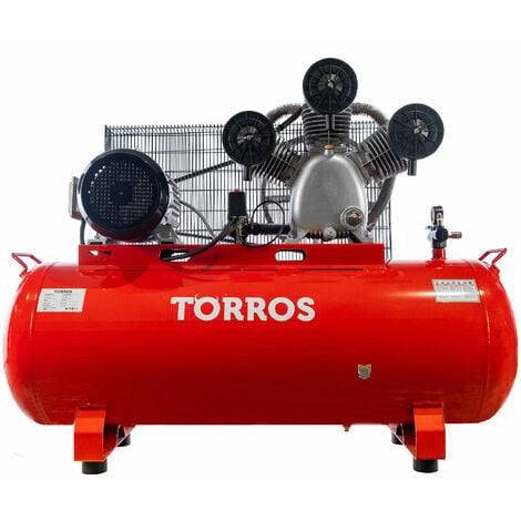 Compresseur 300 litres 7,5 kW / 10 Ch 10 Bars Torros TC3009510T
