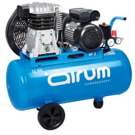 COMPRESSEUR 3HP AVEC HUILE 9 BAR - 50 L