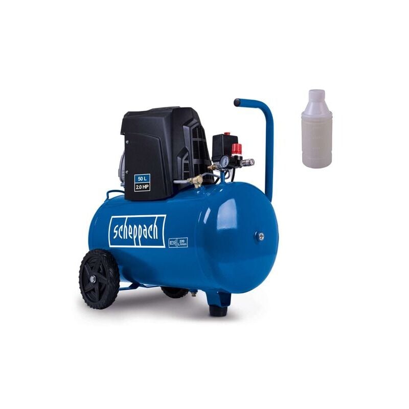 Compresseur a air 50L 10 bar 230V Scheppach HC65V