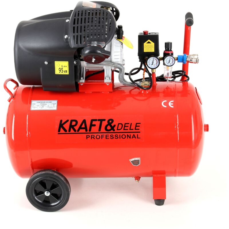 Jardibricodeco - Compresseur a Huile 100l Compresseur