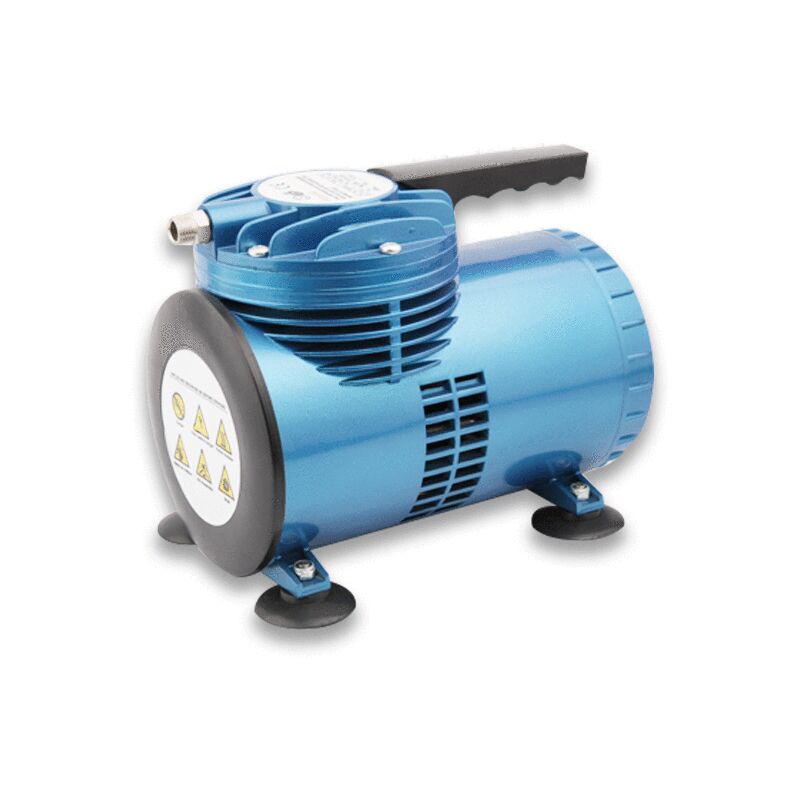 Compresseur à membrane Aérographe Airbrush AS06 – Portatif et silencieux – 3,5 bar – Diaphragme – Sans huile – Pour aérographie, modélisme, manucure,