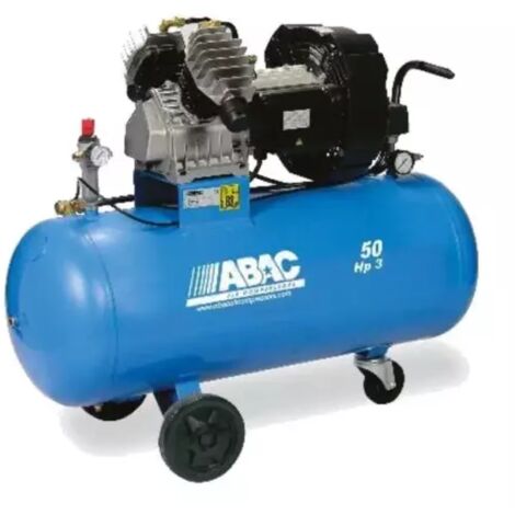 Compresseur à piston 3 CV monophasé 50 litres ABAC