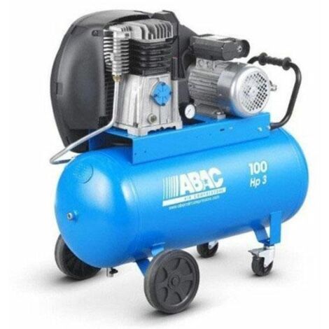 Compresseur Abac mono-étagé Expert A39B 90 CT3 10bar à piston entraîné par courroie