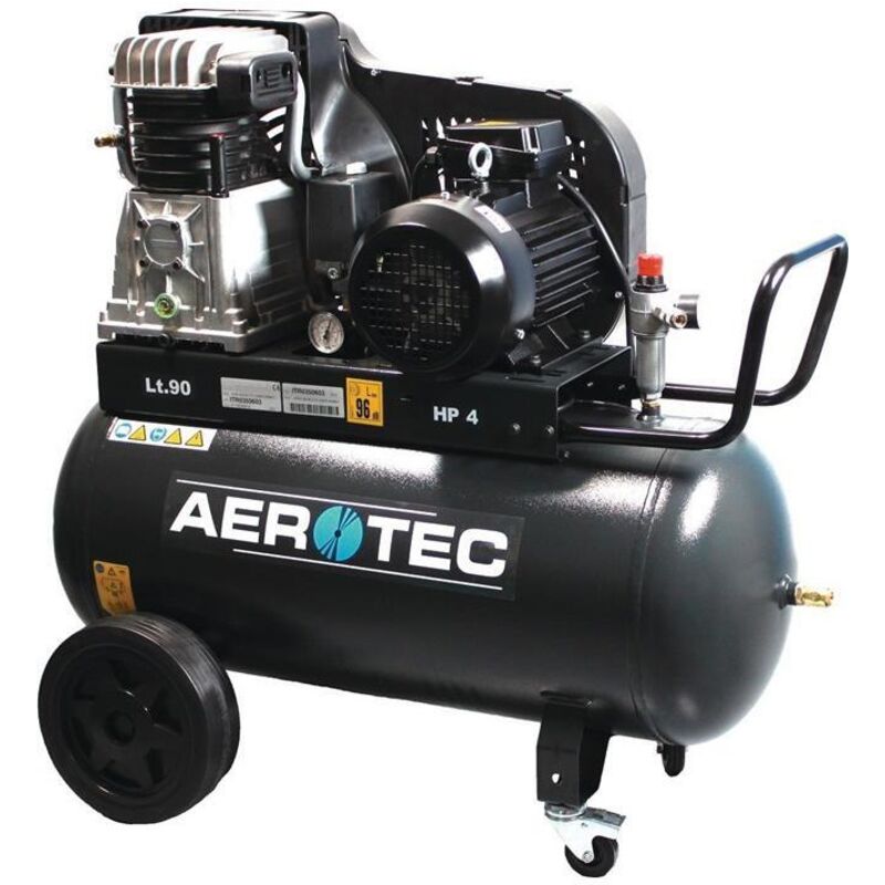 Aerotec - Compresseur 650-90-15 bar 420 l/min 3,0 kW 90 l