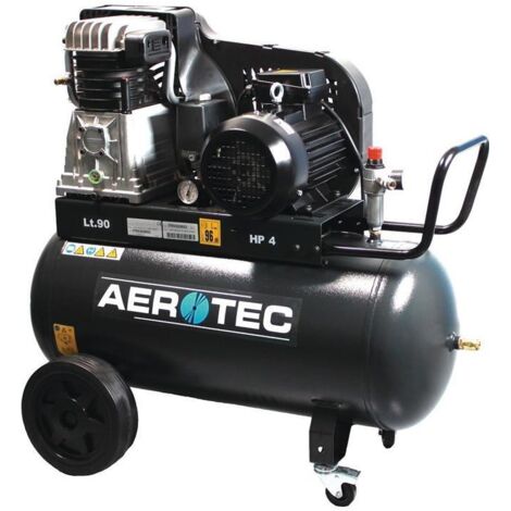 Compresseur Aerotec 650-90-15 bar 420 l/min 3,0 kW 90 l AEROTEC