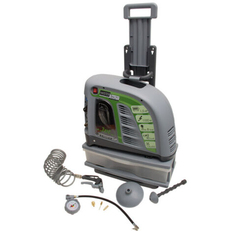Compresseur AIR JET sans réservoir 8 bar 1100 W + acc - set complet