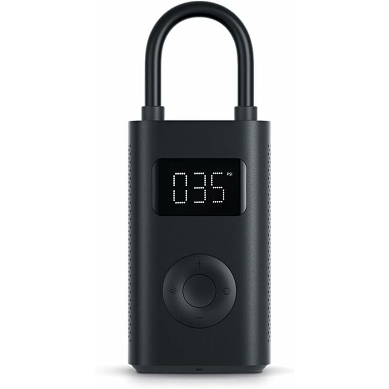 Aougo - compresseur à air portatif gonfleur pneus voiture gonfleur electrique pompe a velo,Mini Compresseur portatif Air numérique Lamp LED,2000mAh