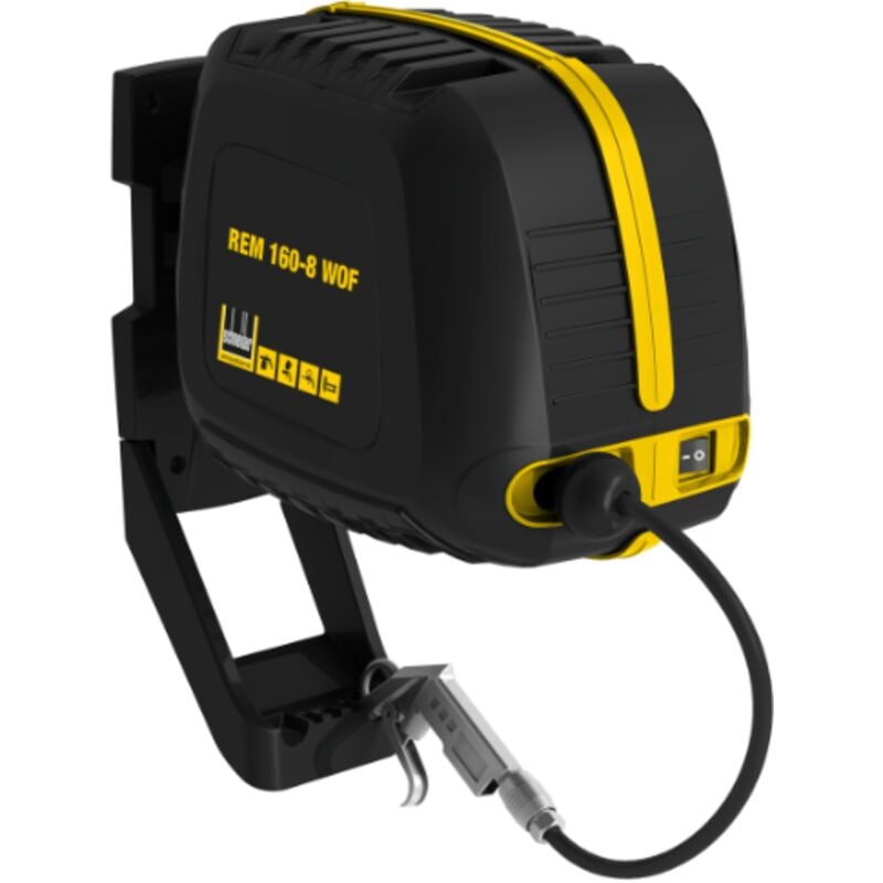 Compresseur avec enrouleur de flexible