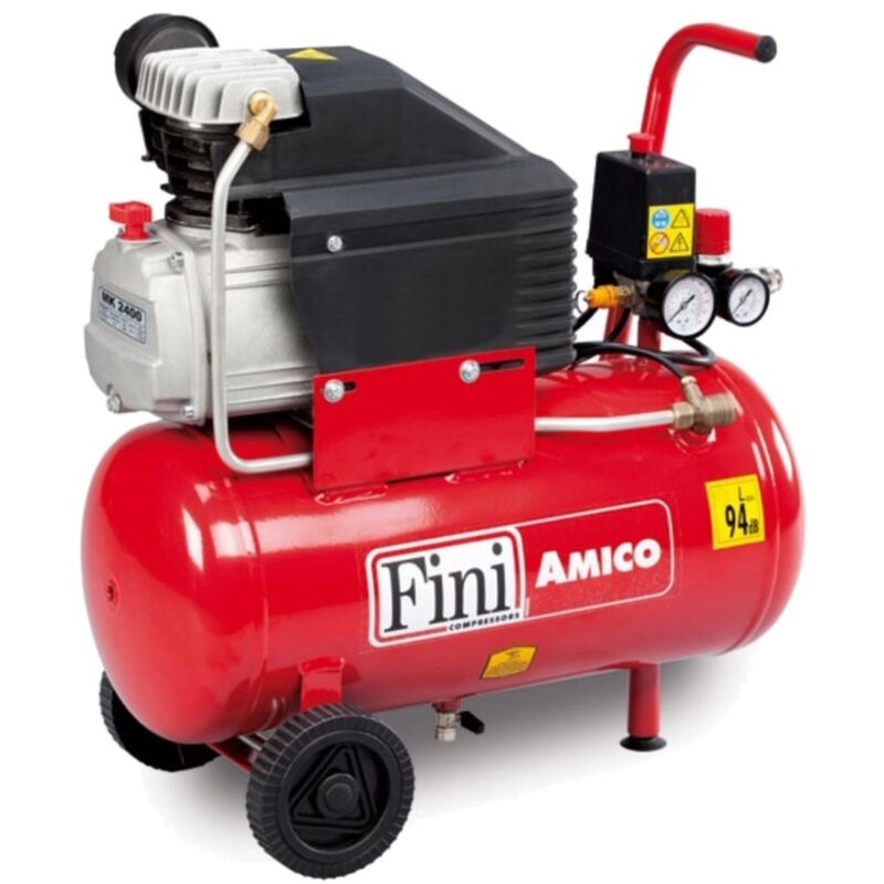 Fini - Compresseur 1,5kw 2hp 8 bar 24lt fccc404fnm422