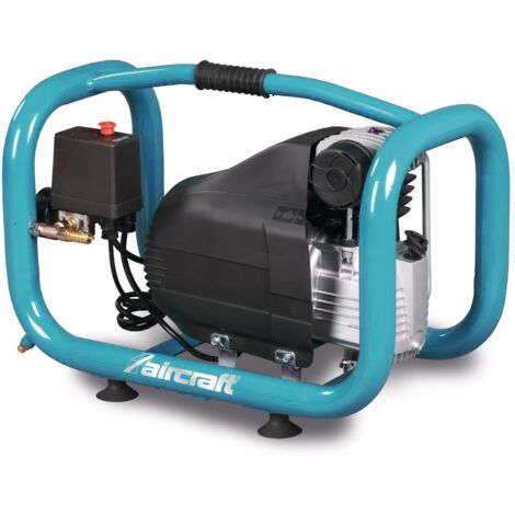 Compresseur compact à huile cuve 2,4 L 0,6 kW / 0,81 Ch 85 L/min 15 bars 230V Aircraft AIRBOY KITT 90