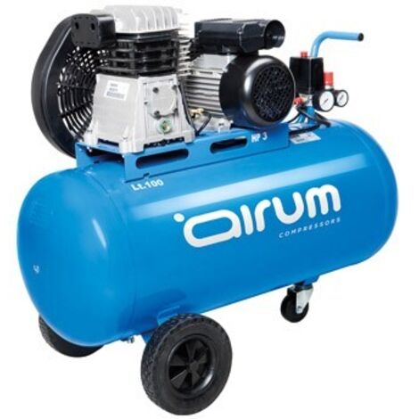 COMPRESSEUR COURROIES 3HP 9 BAR - 100 L