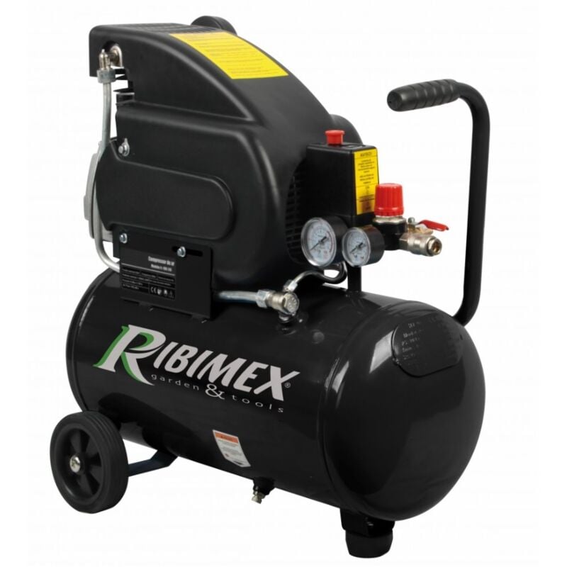 Ribimex - Compresseur d'air 2cv 24l PRCOMP2/24R