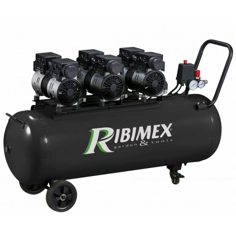 Ribimex - Compresseur 3cv sur cuve 100l silencieux PRCOMP3/100SILR