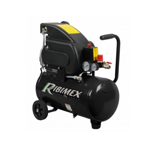 Compresseur d'air 50l 2cv noir - Ribimex - PRCOMP2/50R