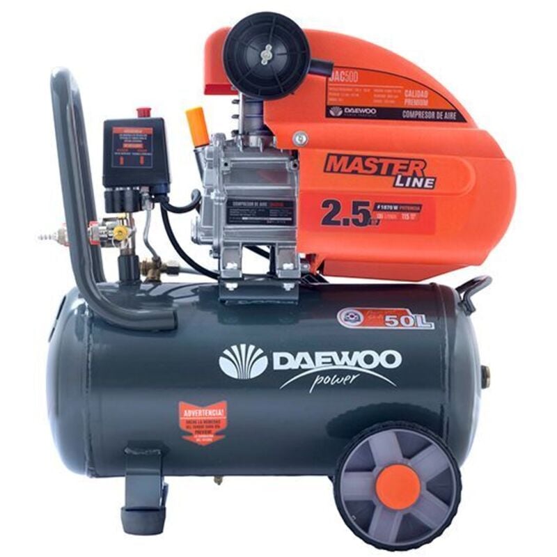 Daewoo - Compresseur d'air 60L 8 bar 2.2 kW DAC50D